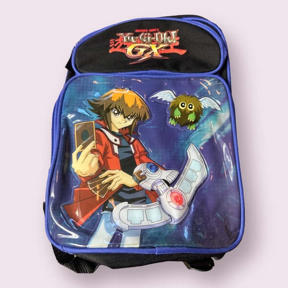 NWT 2006 Yu-Gi-Oh GX Anime Kids Small/Mini Backpack With Water Bottle Kuriboh - Picture 2 of 9